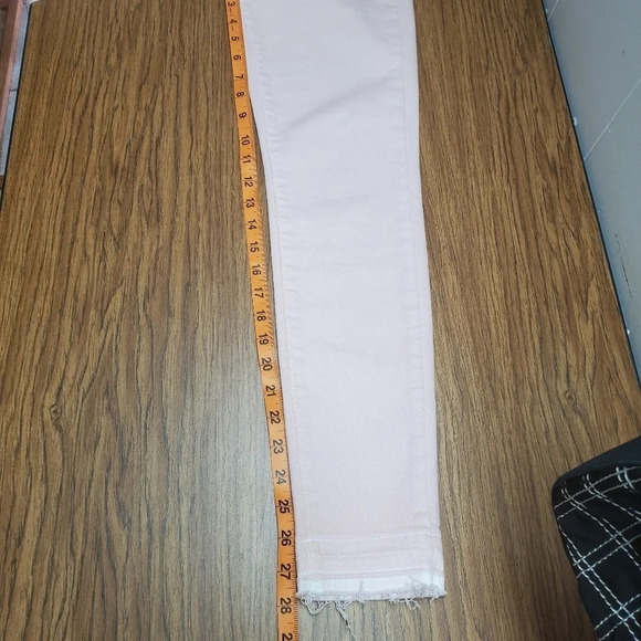 Current/Elliott Primrose Pink The Stiletto Jeans - Picture 15 of 16